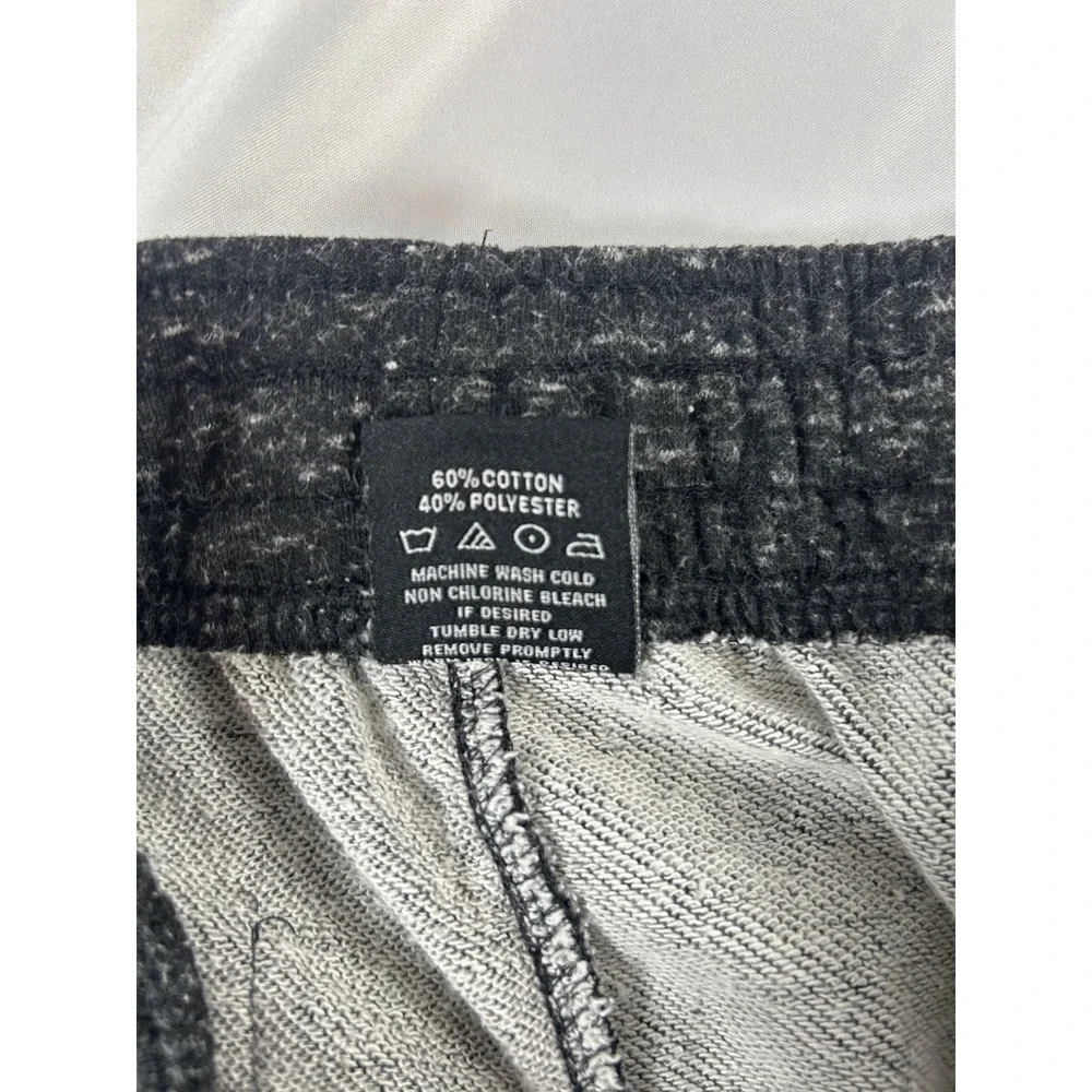 NBA Men's Joggers Sweatpants Sz L Dark Gray Sports Drawstrings Athleisure Wear